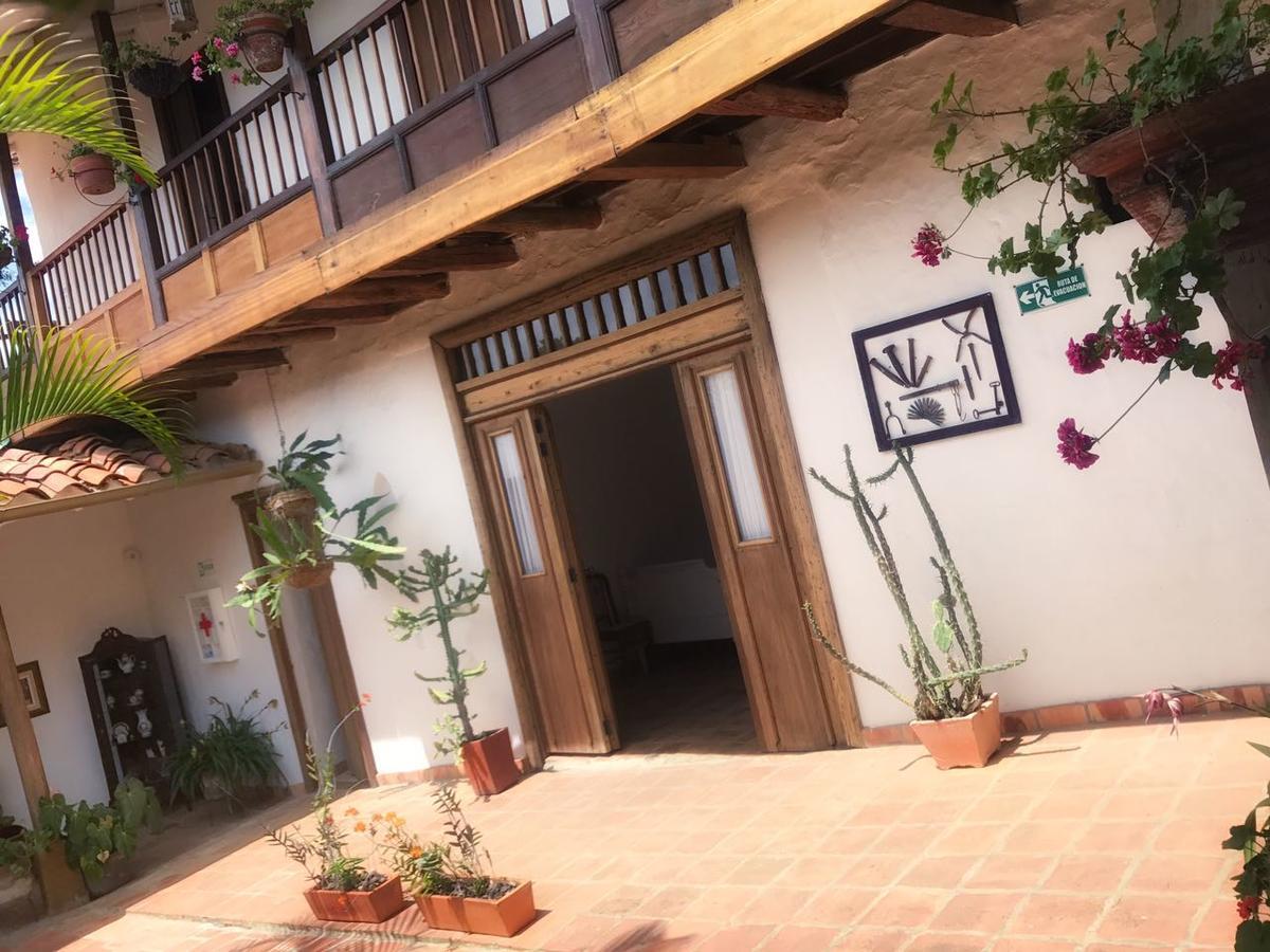 Hotel Casa Palosanto Zapatoca Exterior photo
